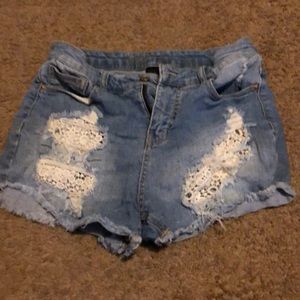 Jean shorts